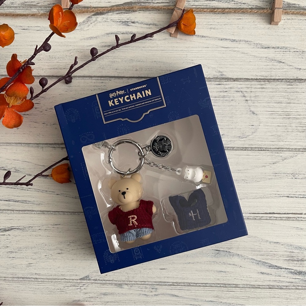 NWT⚜️Starbucks Harry Potter Bearista Keychain